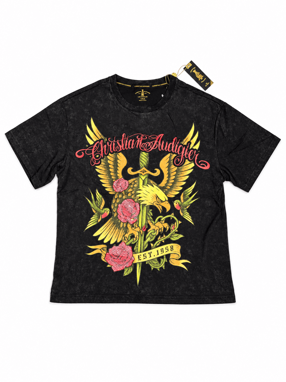 Camiseta Christian Audigier águila negra