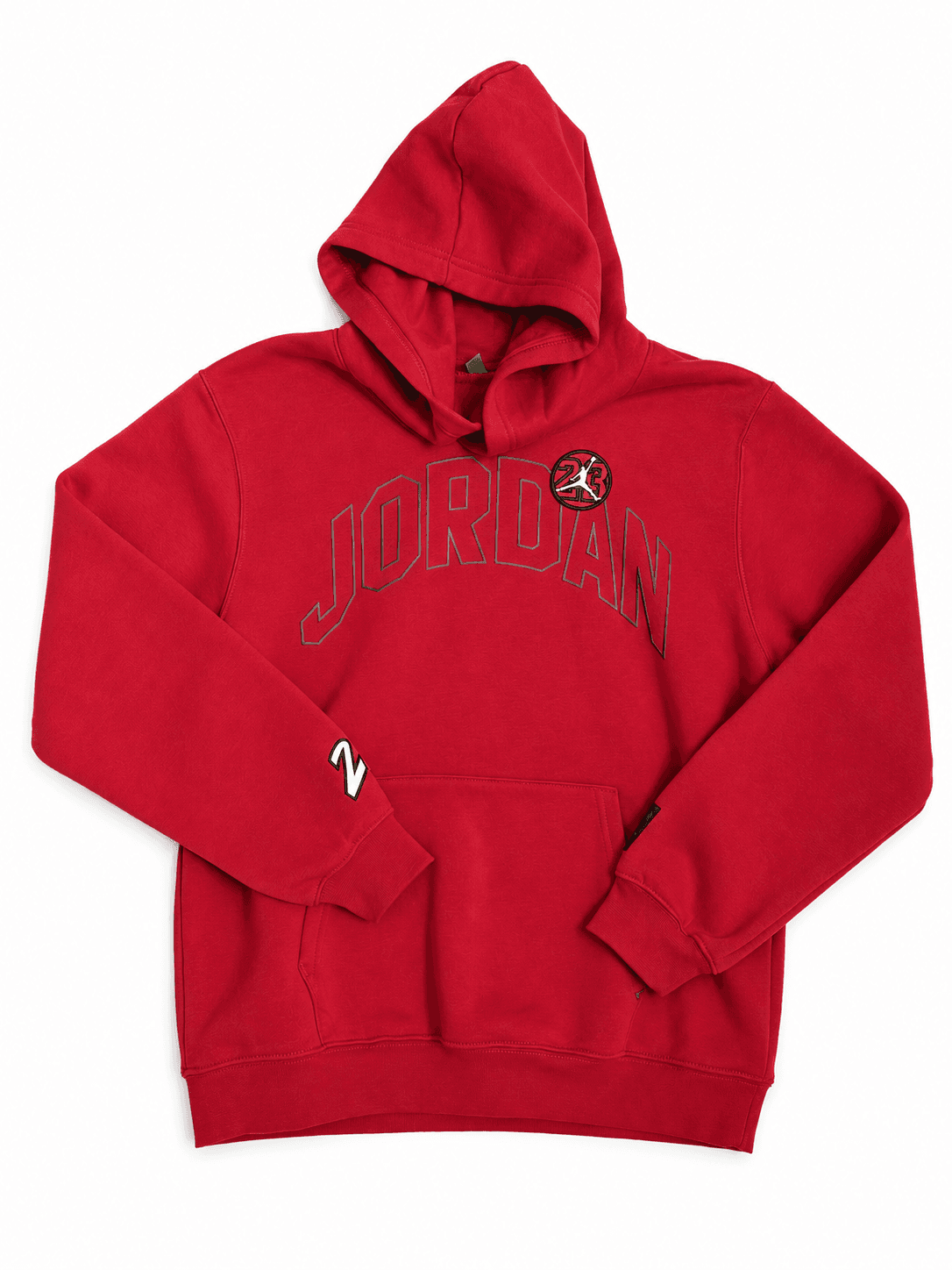 Buzo Jordan rojo con capota