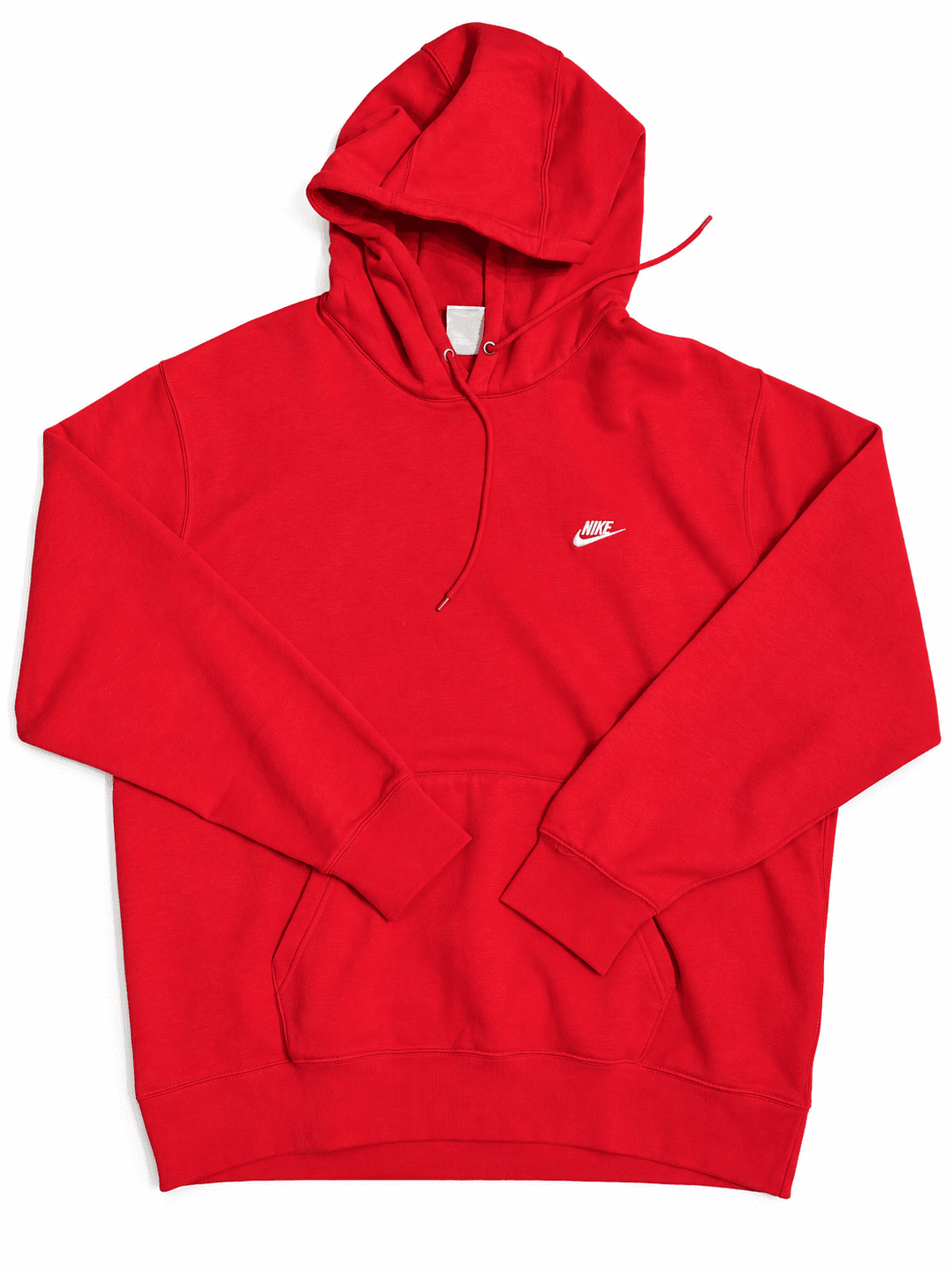 Buzo Nike rojo con capucha