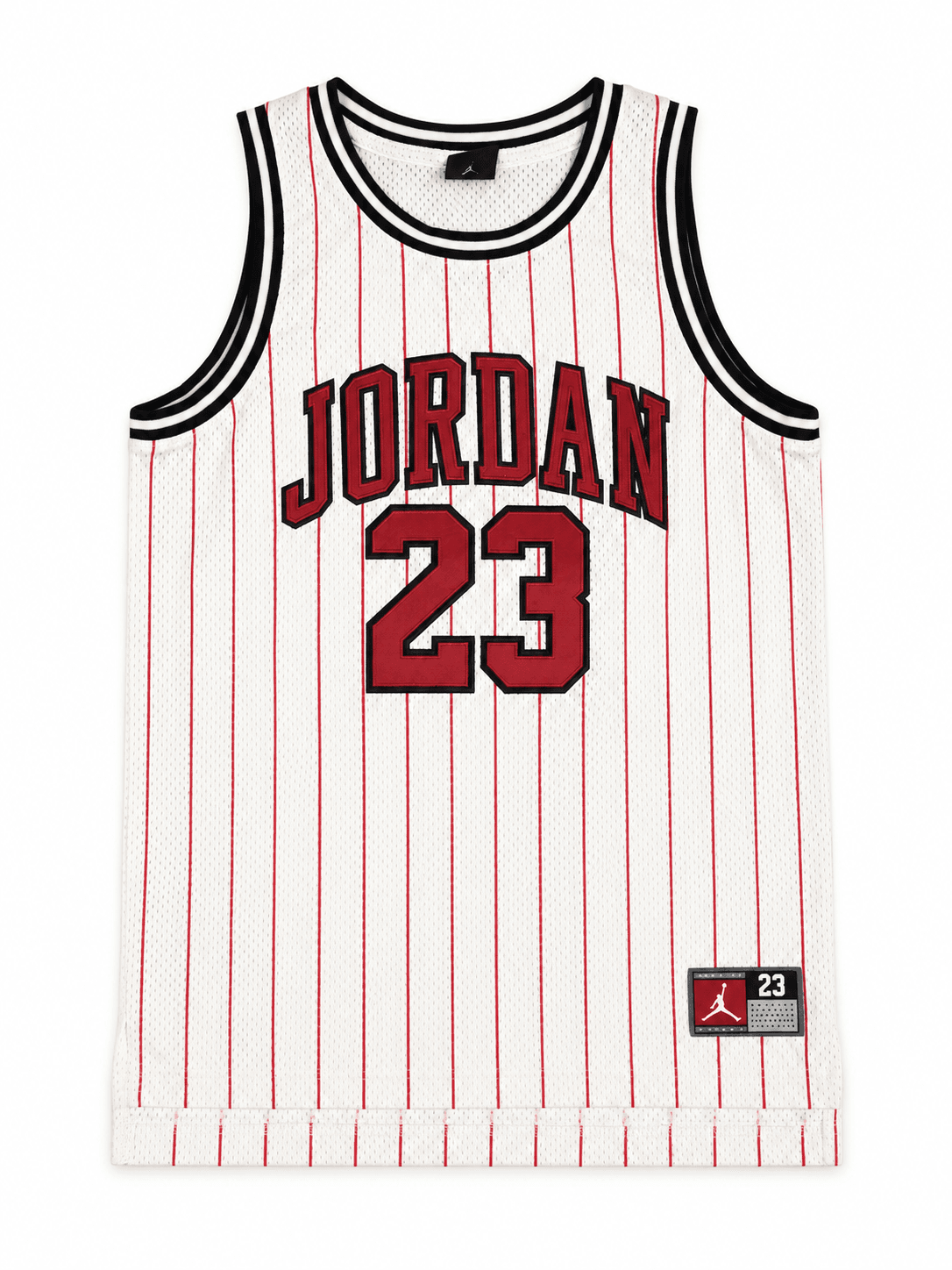 Camiseta Jordan 23 blanca y roja