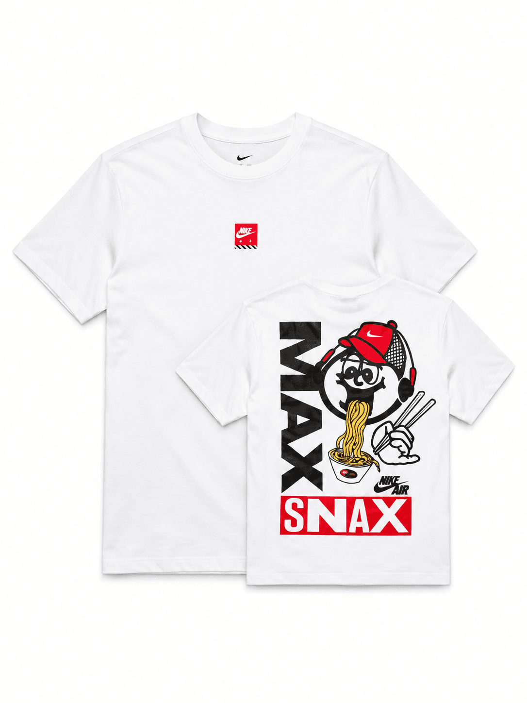 Camiseta Nike Air Max Snax blanca