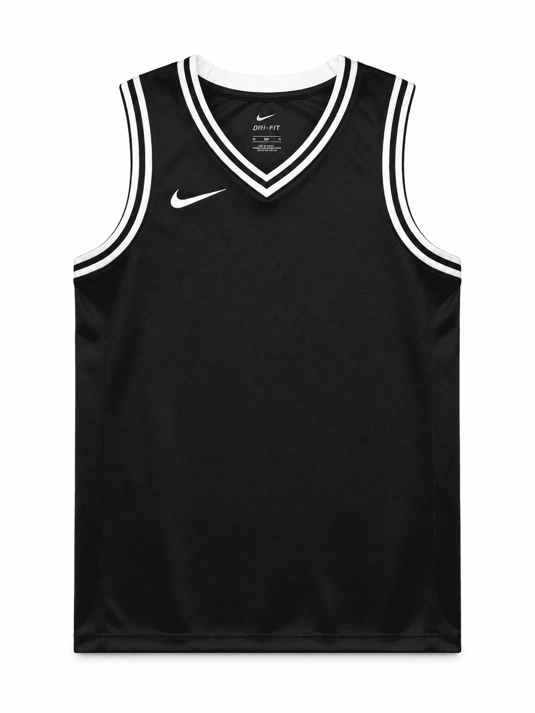 Camiseta Nike baloncesto negra Dri-Fit