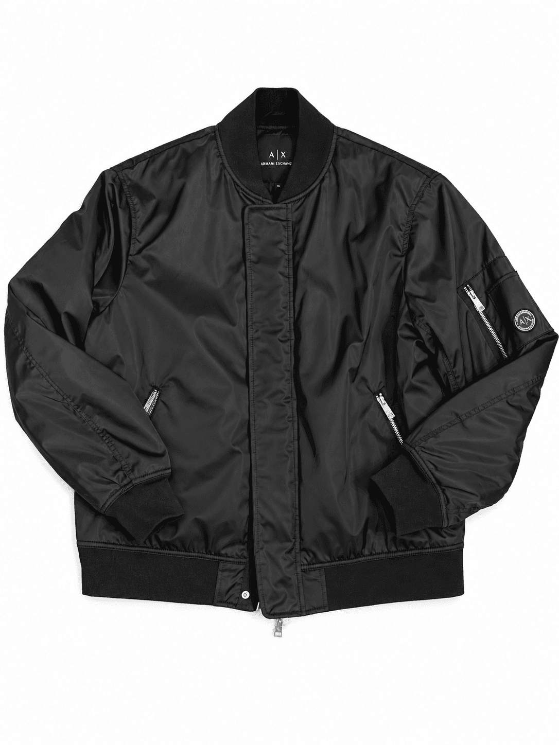 Chaqueta bomber Armani Exchange negra