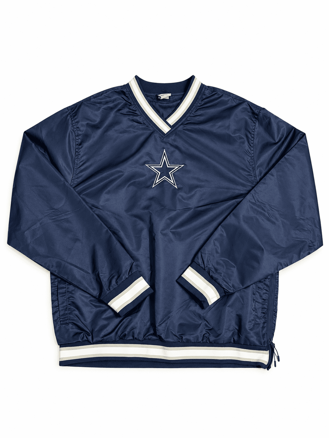 Chaqueta deportiva azul con estrella
