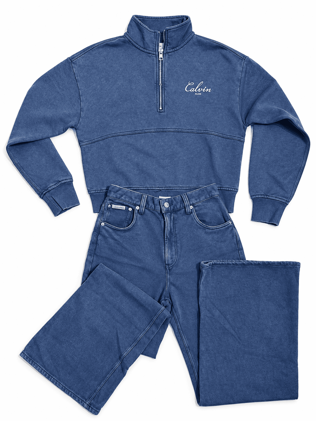 Conjunto Calvin Klein azul denim
