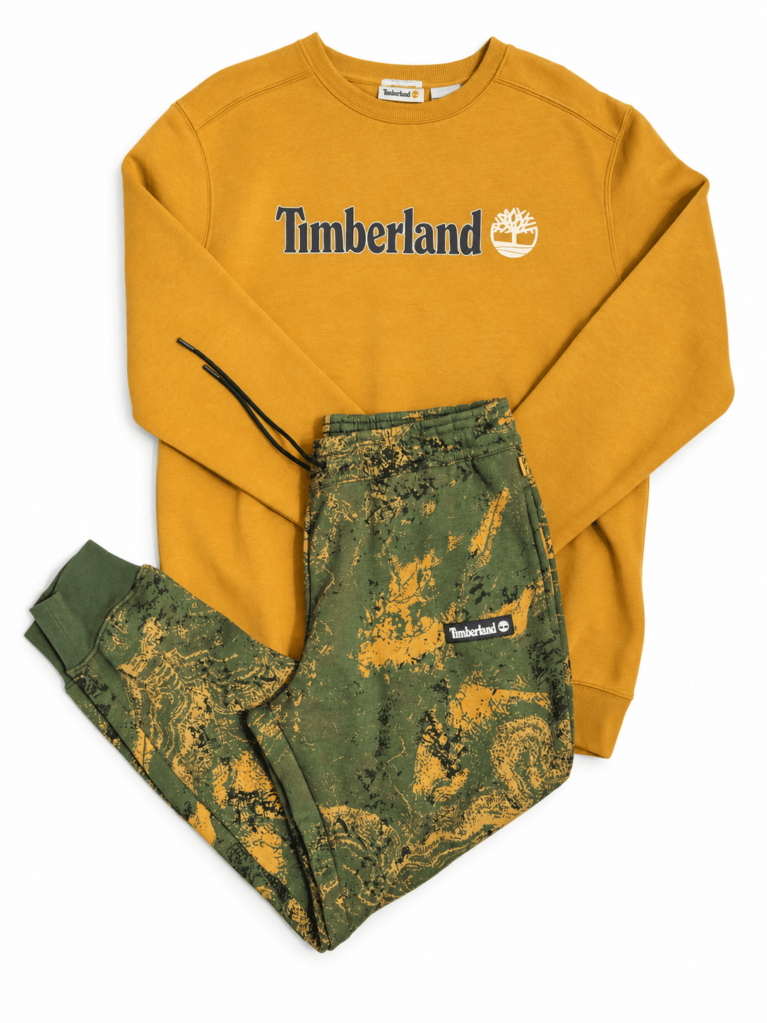 Conjunto Timberland sudadera y pantalón camuflado