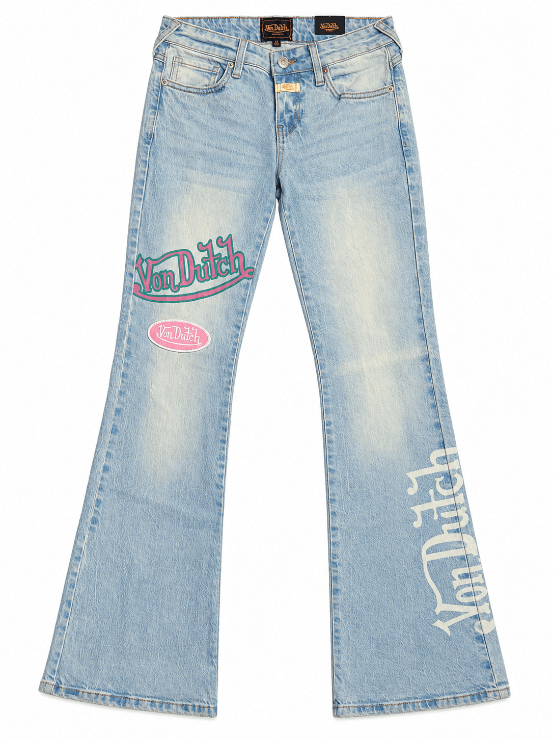 Jean Von Dutch claro bota campana