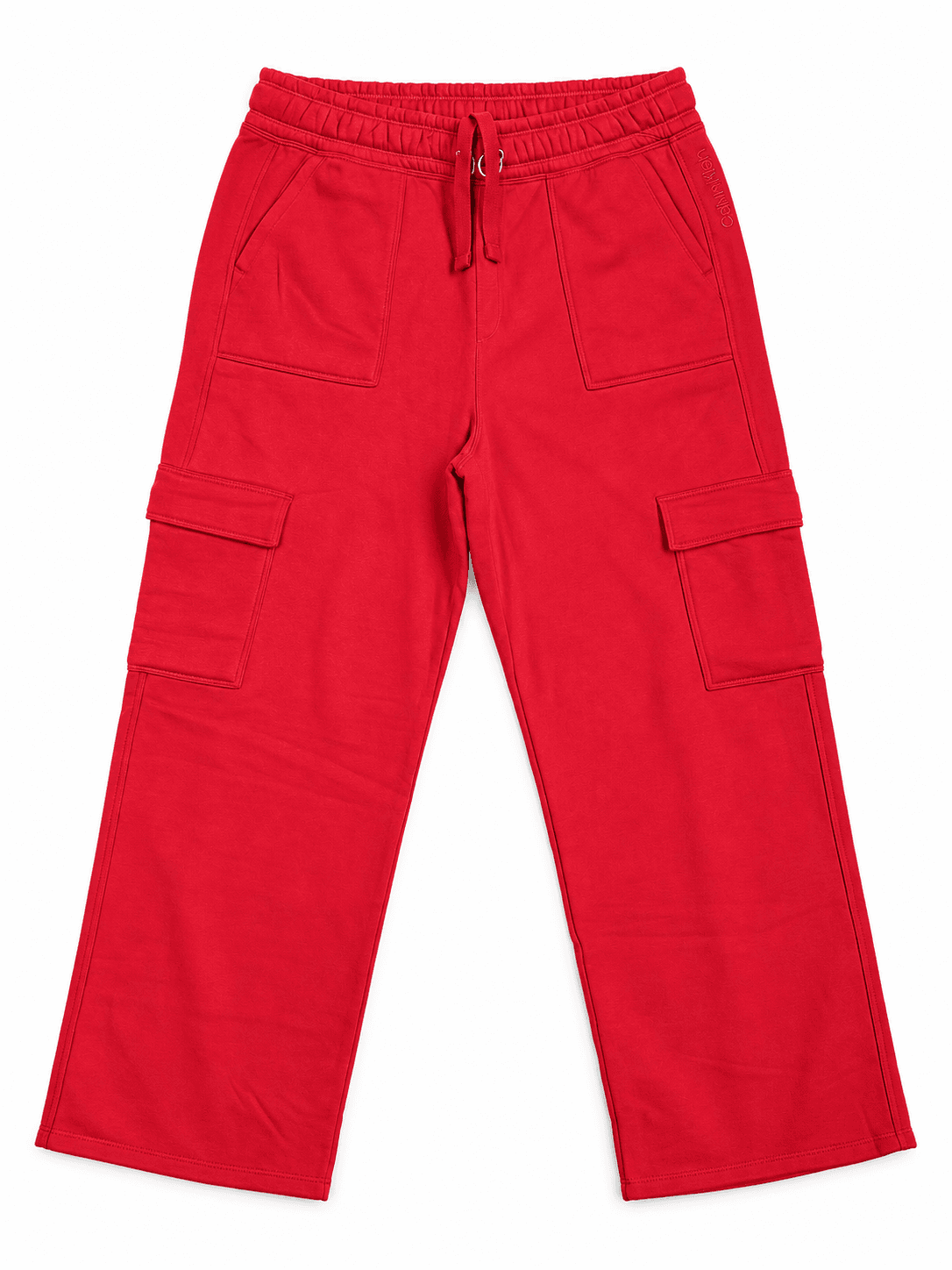 Jogger cargo Calvin Klein rojo