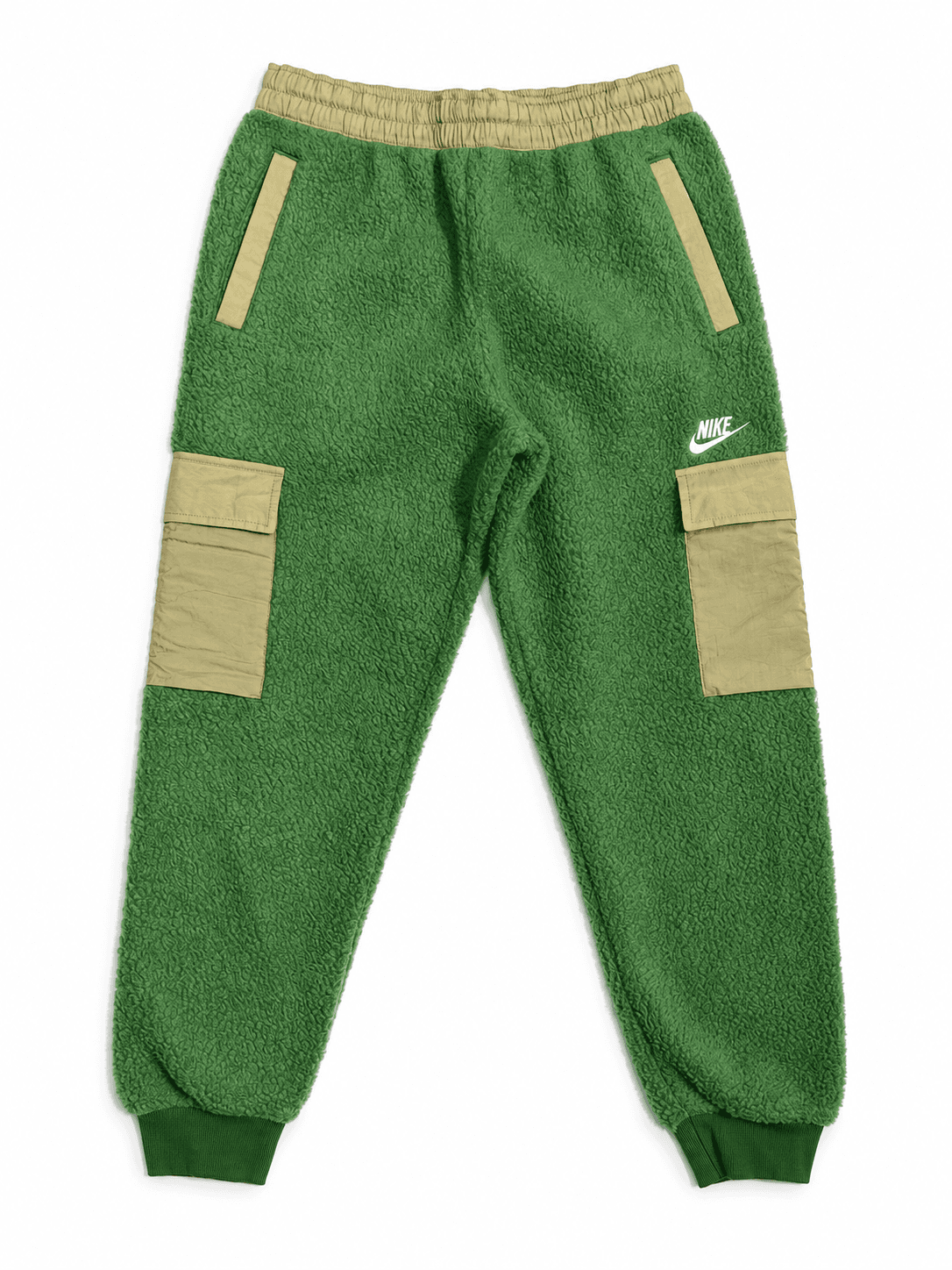 Pantalón cargo Nike verde sherpa