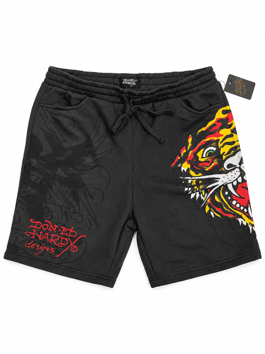 Pantaloneta Ed Hardy tigre negra