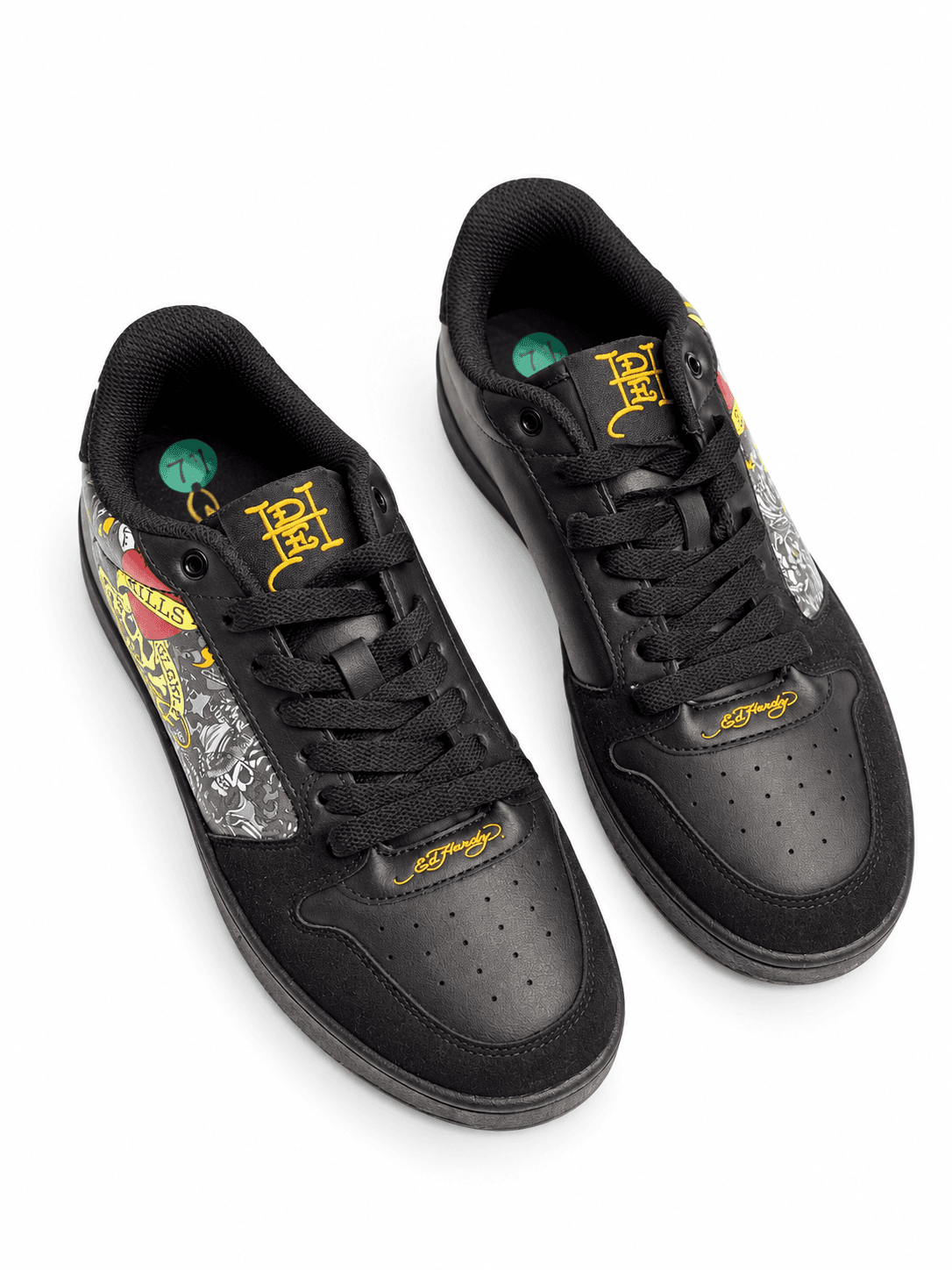 Tenis Ed Hardy negros