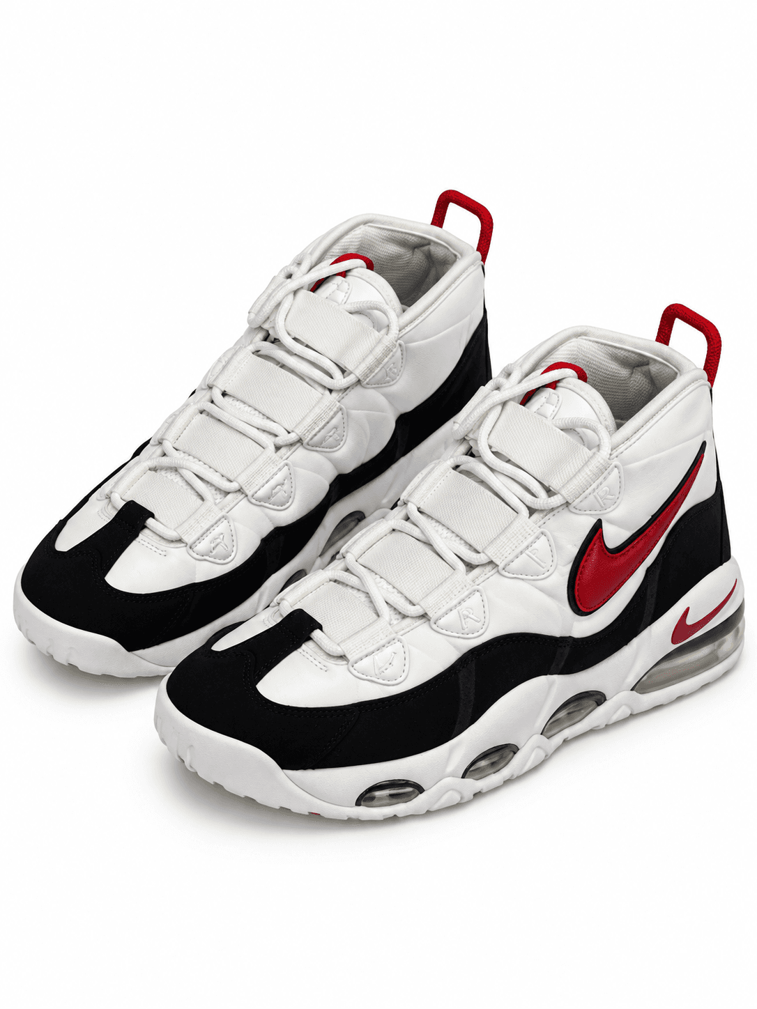 Tenis Nike blancos y rojos